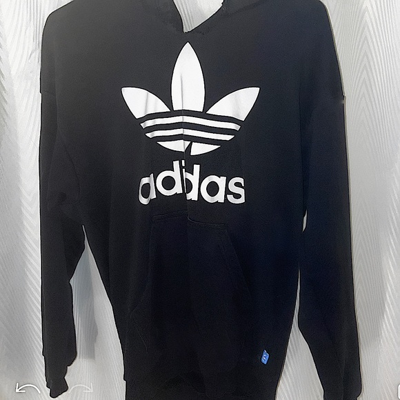 Black and white adidas hoodie! - Picture 1 of 1